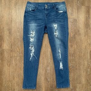 Rampage Distressed Jeans Size 18W